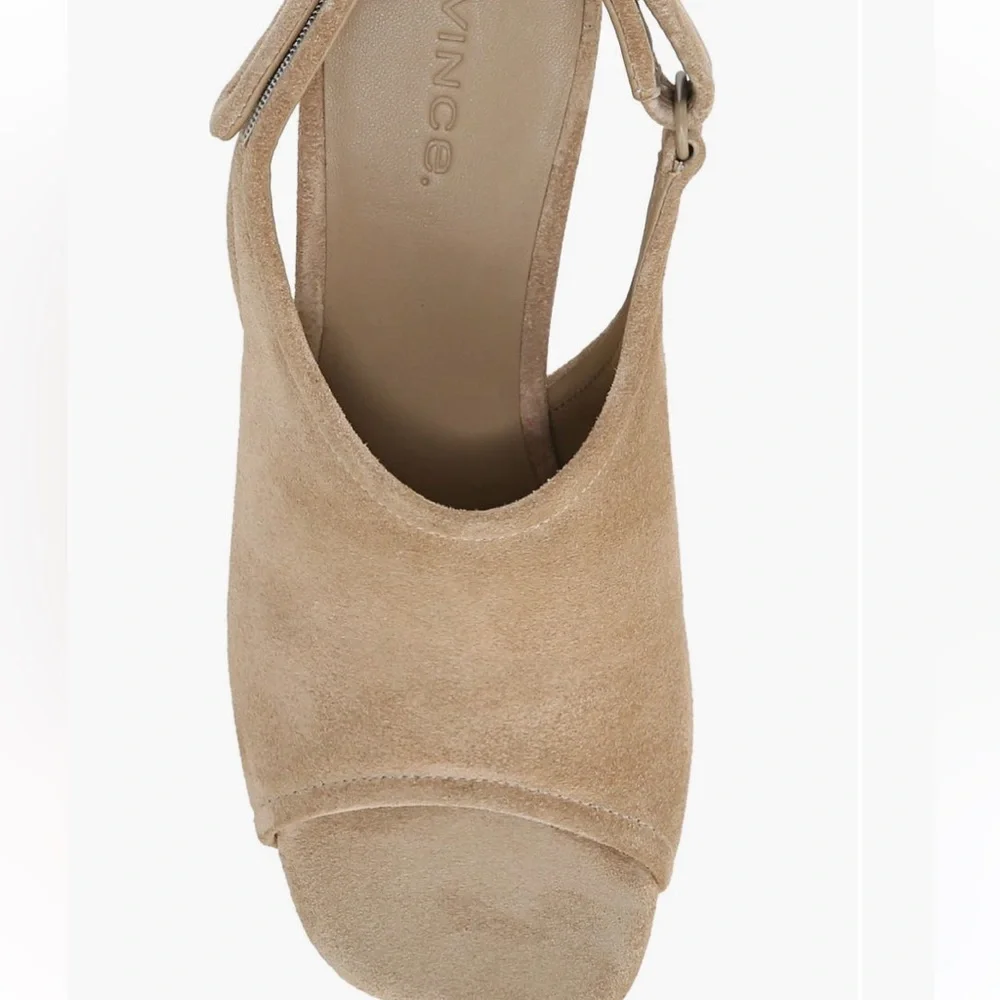 NIB Vince Quest suede heeled slingback - 9M